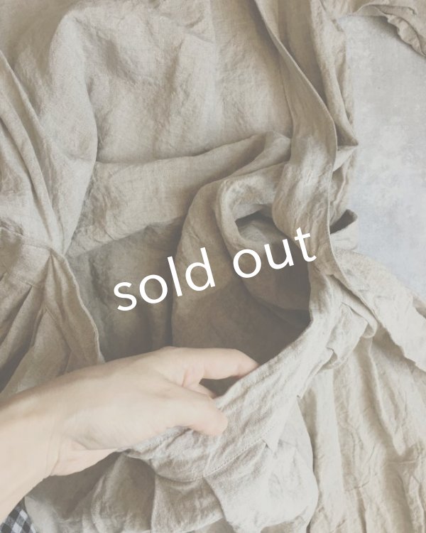 画像14: MARCHE' DE SOEUR/ワンショルダーワンピース・生成り (14)