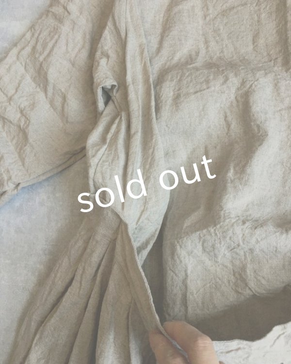 画像15: MARCHE' DE SOEUR/ワンショルダーワンピース・生成り (15)