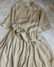 画像13: MARCHE' DE SOEUR/ワンショルダーワンピース・綿麻ギンガム (13)
