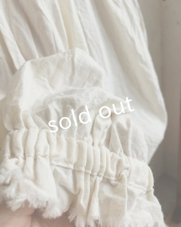 画像10: MARCHE' DE SOEUR/くしゅリボンプルオーバー・アンティークミルク (10)