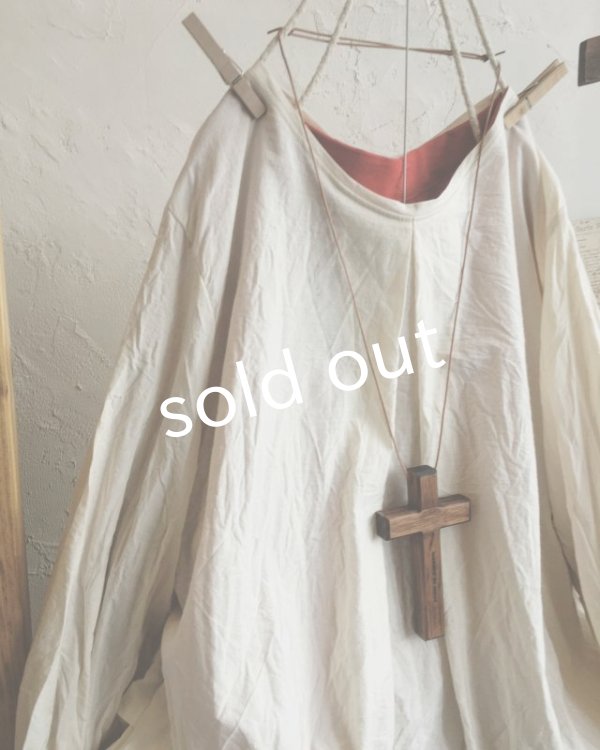 画像3: MARCHE' DE SOEUR/くしゅリボンプルオーバー・アンティークミルク (3)