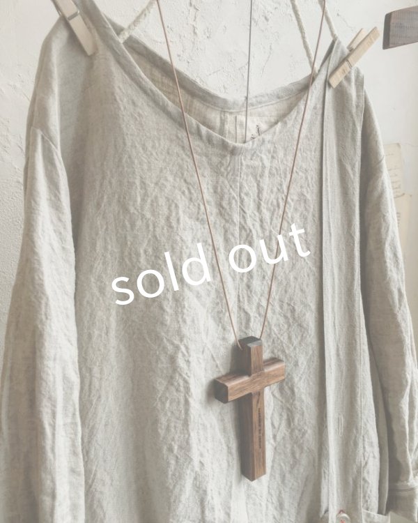 画像5: MARCHE' DE SOEUR/ワンショルダーワンピース・生成り (5)