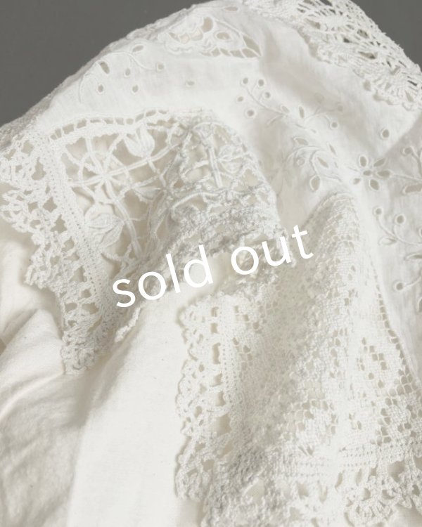 画像10: pollenbienco/アンティークレースの教会ワンピース・a (10)