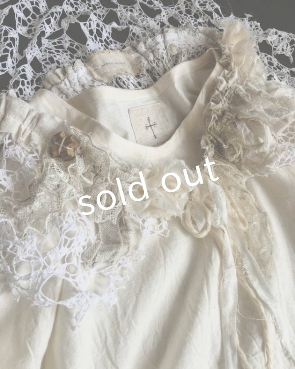 画像4: pollenbienco/アンティークレースの教会ワンピース・b (4)