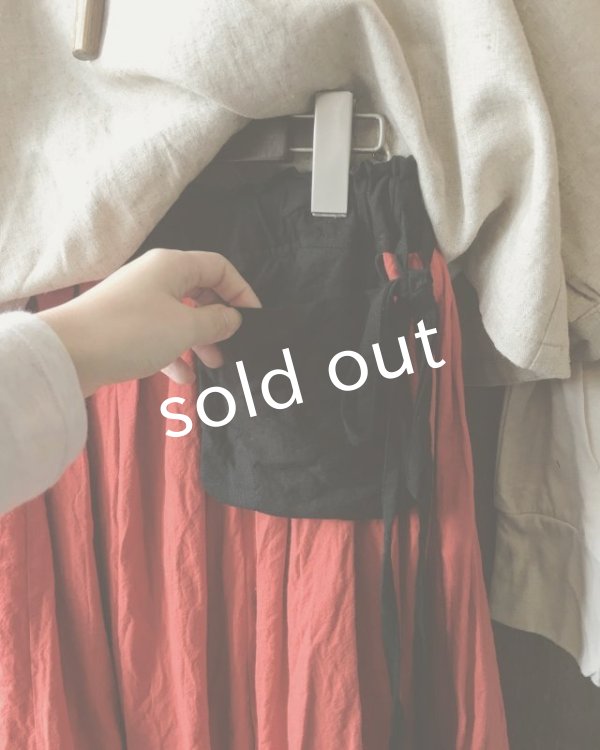 画像5: MARCHE' DE SOEUR/ポケットスカート・朱赤 (5)