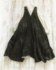 画像4: HALLELUJAH／Robe de femme de chambre no.4 小間使いローブ・墨染dark　charcoal (4)