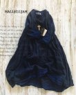 画像1: HALLELUJAH／Robe de Berger 羊飼いのローブ・indigo　navy (1)