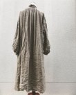 画像11: HALLELUJAH／1890's Bourgeron　1890年代　羊飼いシャツワンピース・grey stripe (11)