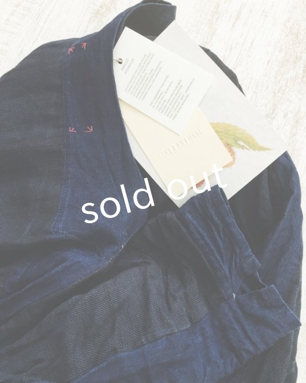 画像7: HALLELUJAH／Robe de Berger 羊飼いのローブ・indigo　navy (7)