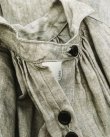 画像8: HALLELUJAH／1890's Bourgeron　1890年代　羊飼いシャツワンピース・墨染light charcoal (8)