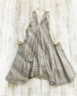 画像3: HALLELUJAH／Robe de femme de chambre no.4 小間使いローブ・grey stripe (3)