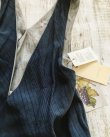 画像2: HALLELUJAH／Robe de femme de chambre no.4 小間使いローブ・navy stripe (2)
