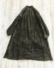画像8: HALLELUJAH／1890's Bourgeron　1890年代　羊飼いシャツワンピース・墨染dark　charcoal (8)