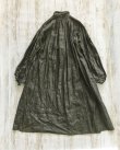 画像6: HALLELUJAH／1890's Bourgeron　1890年代　羊飼いシャツワンピース・墨染charcoal (6)