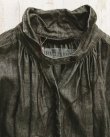 画像4: HALLELUJAH／1890's Bourgeron　1890年代　羊飼いシャツワンピース・墨染charcoal (4)