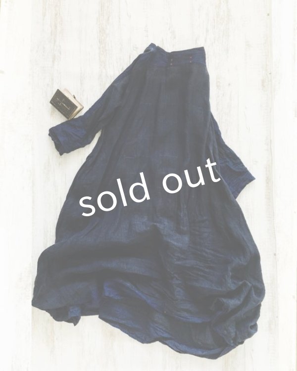 画像6: HALLELUJAH／Robe de Berger 羊飼いのローブ・indigo　navy (6)