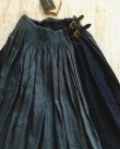 画像2: HALLELUJAH/Kilt Stripe キルトスカート・indigo navy (2)
