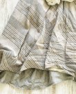 画像6: HALLELUJAH／Robe de femme de chambre no.4 小間使いローブ・grey stripe (6)