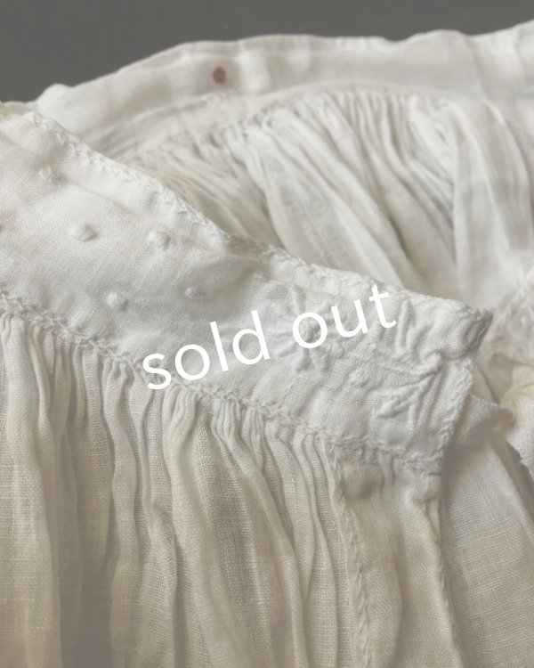 画像6: antique／1900's?司祭服ケープチュニック (6)