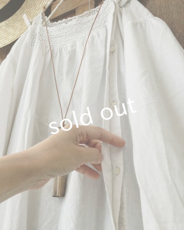 画像9: antique／1900's?刺繍レースワンピース (9)