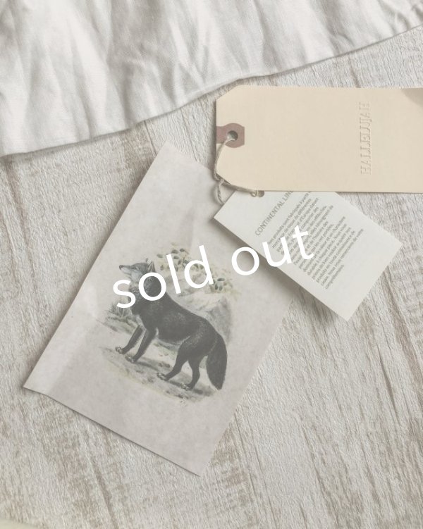 画像7: HALLELUJAH／1890's Bourgeron　1890年代　羊飼いシャツワンピース・off white (7)