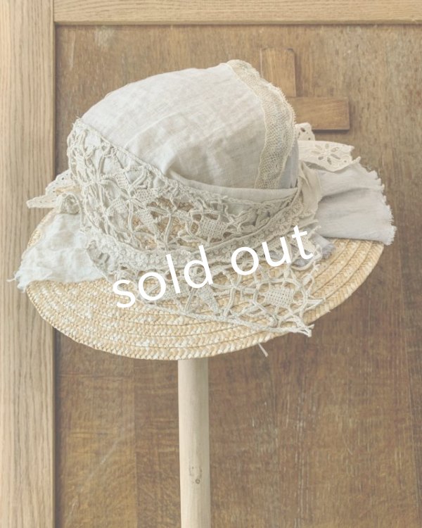 画像8: pollenbienco／アンティークレースのキャノチェ・フリル (8)