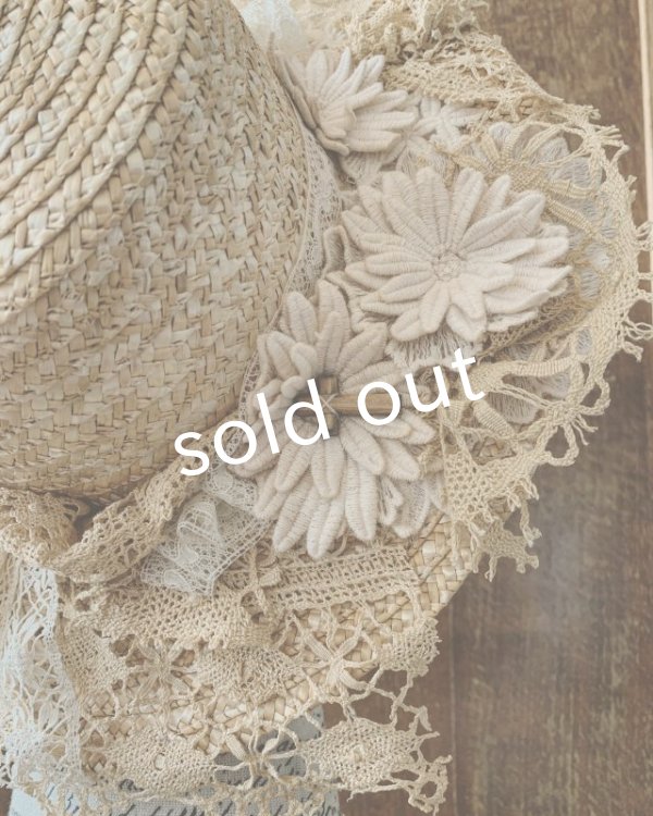 画像7: pollenbienco／アンティークレースのキャノチェ (7)