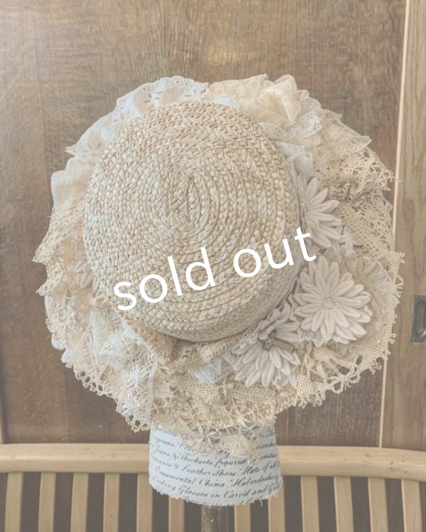 画像6: pollenbienco／アンティークレースのキャノチェ (6)