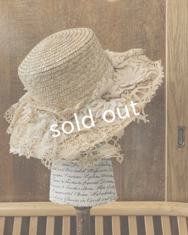 画像5: pollenbienco／アンティークレースのキャノチェ (5)