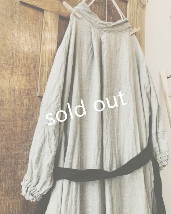 画像13: MARCHE' DE SOEUR／種蒔きBag付きワンピース ・生成り (13)