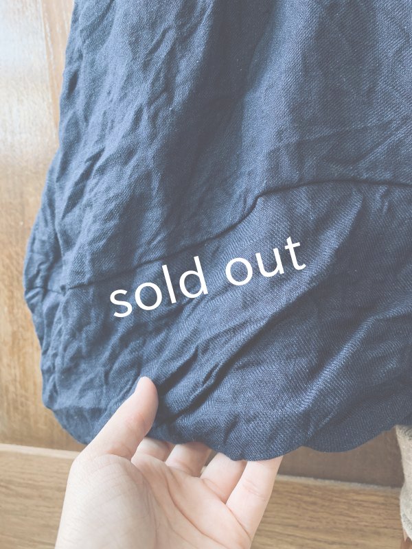 画像5: 再入荷MARCHE' DE SOEUR／種蒔きBag付きワンピース ・インディゴ (5)