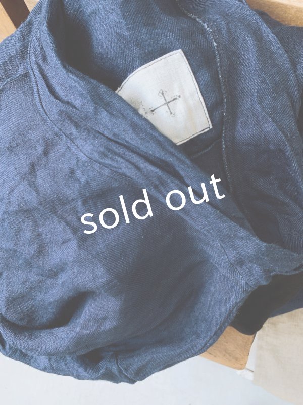 画像10: 再入荷MARCHE' DE SOEUR／種蒔きBag付きワンピース ・インディゴ (10)