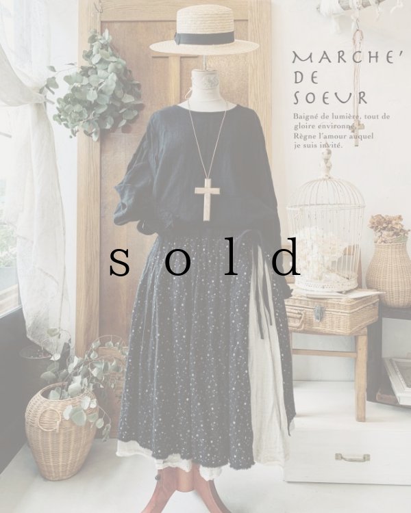 画像1: MARCHE' DE SOEUR／タブリエスカート・ターシャのドレス (1)