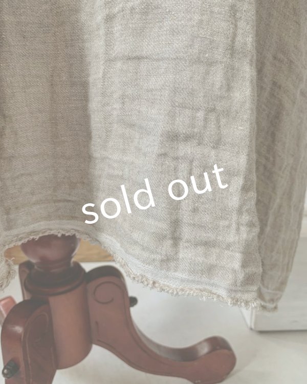 画像4: MARCHE' DE SOEUR／種蒔きBag付きワンピース ・生成り (4)