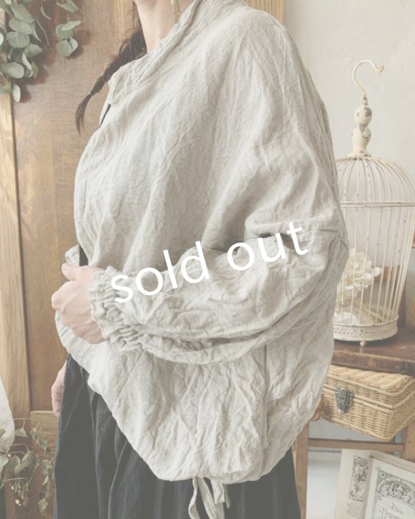 画像12: MARCHE' DE SOEUR/くしゅリボンプルオーバー・生成り (12)