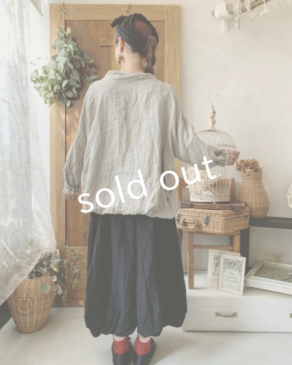 画像11: MARCHE' DE SOEUR/くしゅリボンプルオーバー・生成り (11)