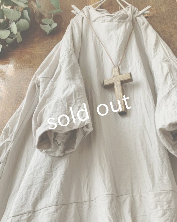 画像4: MARCHE' DE SOEUR/フルフィーチュニック・ソフトグレー (4)