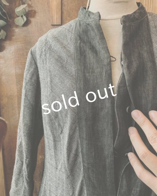 画像9: HALLELUJAH／Robe de une religieuse 修道女のローブ・グレンチェック (9)