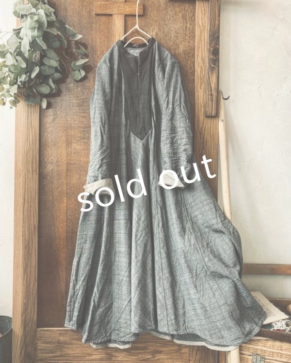 画像15: HALLELUJAH／Robe de une religieuse 修道女のローブ・グレンチェック (15)