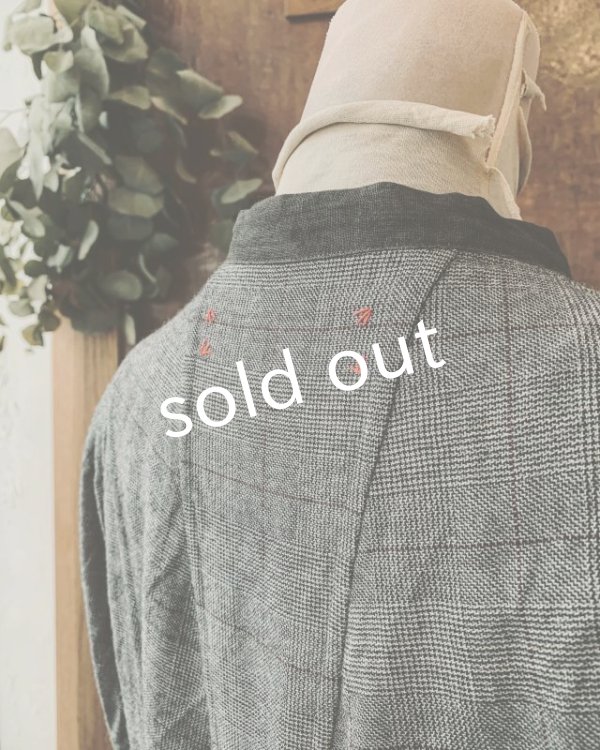 画像13: HALLELUJAH／Robe de une religieuse 修道女のローブ・グレンチェック (13)