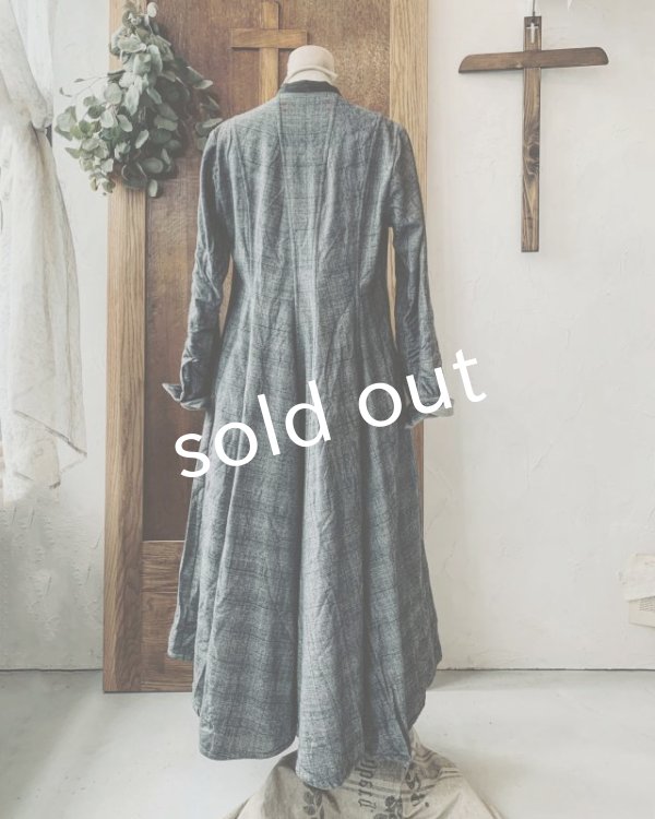 画像12: HALLELUJAH／Robe de une religieuse 修道女のローブ・グレンチェック (12)