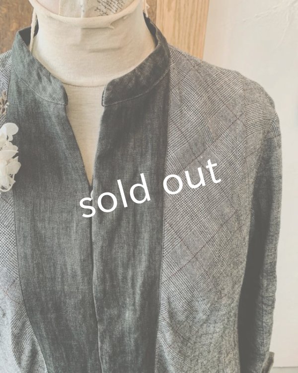 画像8: HALLELUJAH／Robe de une religieuse 修道女のローブ・グレンチェック (8)