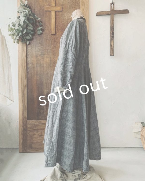 画像11: HALLELUJAH／Robe de une religieuse 修道女のローブ・グレンチェック (11)