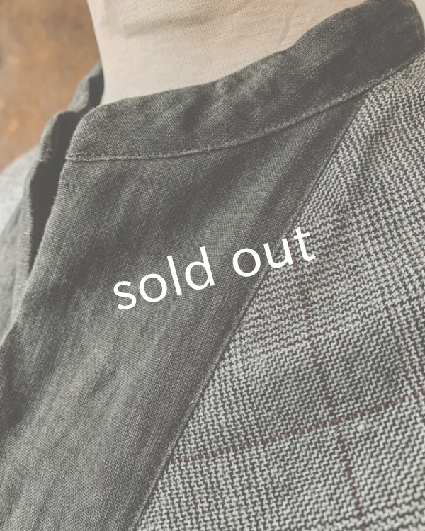 画像6: HALLELUJAH／Robe de une religieuse 修道女のローブ・グレンチェック (6)