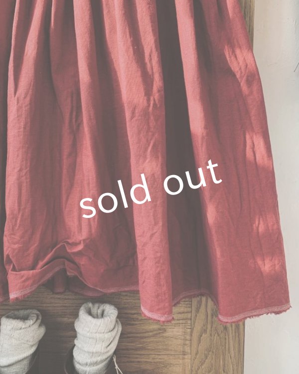 画像12: MARCHE' DE SOEUR/パフィースリーブワンピース・ジャムベリー (12)