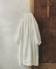 画像10: HALLELUJAH／1890's Bourgeron　1890年代　羊飼いシャツワンピース・off-white (10)