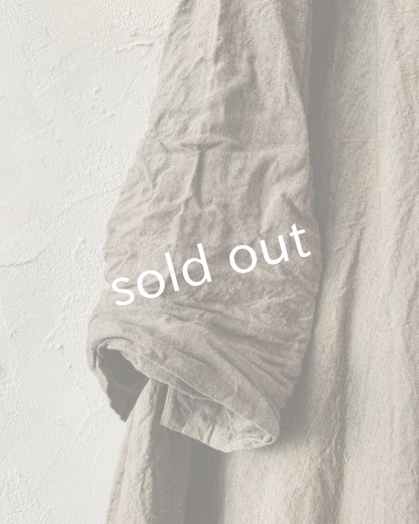 画像3: HALLELUJAH／Robe de femme de chambre 小間使いローブ衿付・[新色]brown (3)