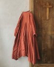 画像6: HALLELUJAH／Robe de femme de chambre 小間使いローブ衿付・madder-red (6)