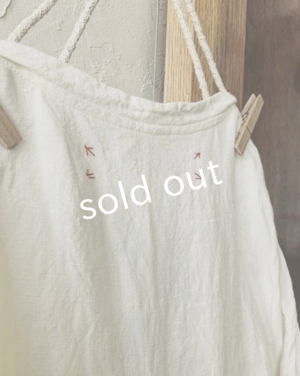 画像13: HALLELUJAH／Robe de femme de chambre 小間使いローブ衿付・black (13)