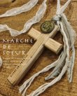 画像4: MARCHE' DE SOEUR／木の十字架とアンティークレースの特大ネックレス (4)